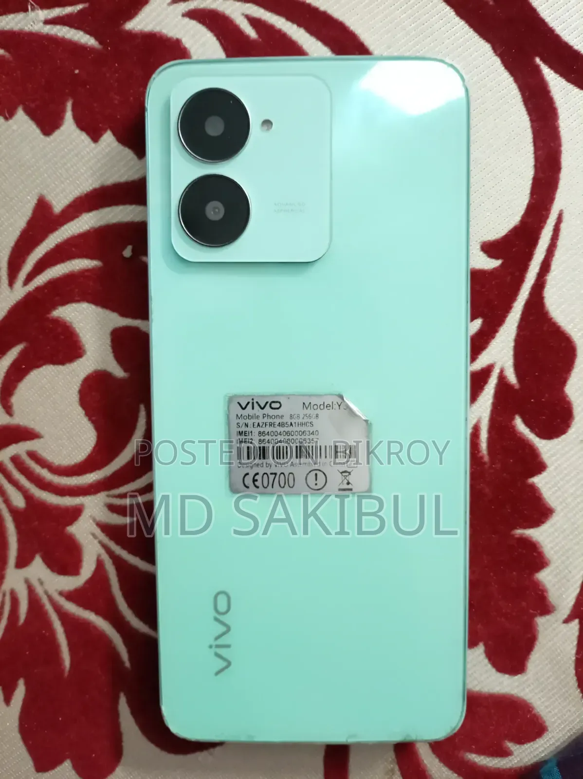 Vivo Y36 5G 256 GB