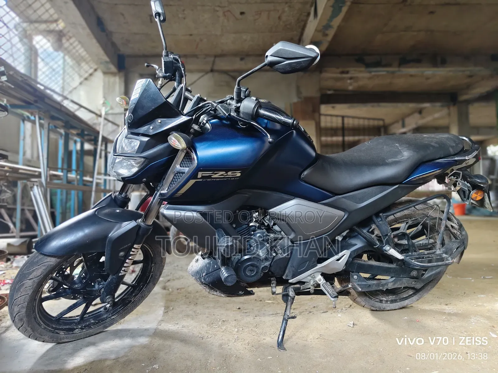 Yamaha FZS V3 2021 Blue
