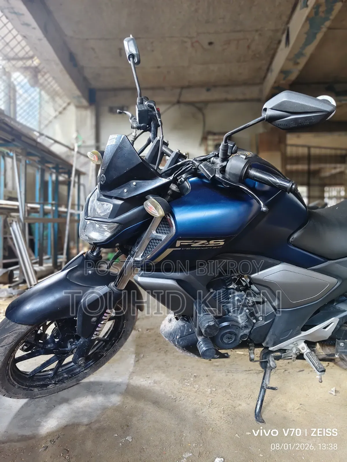 Yamaha FZS V3 2021 Blue