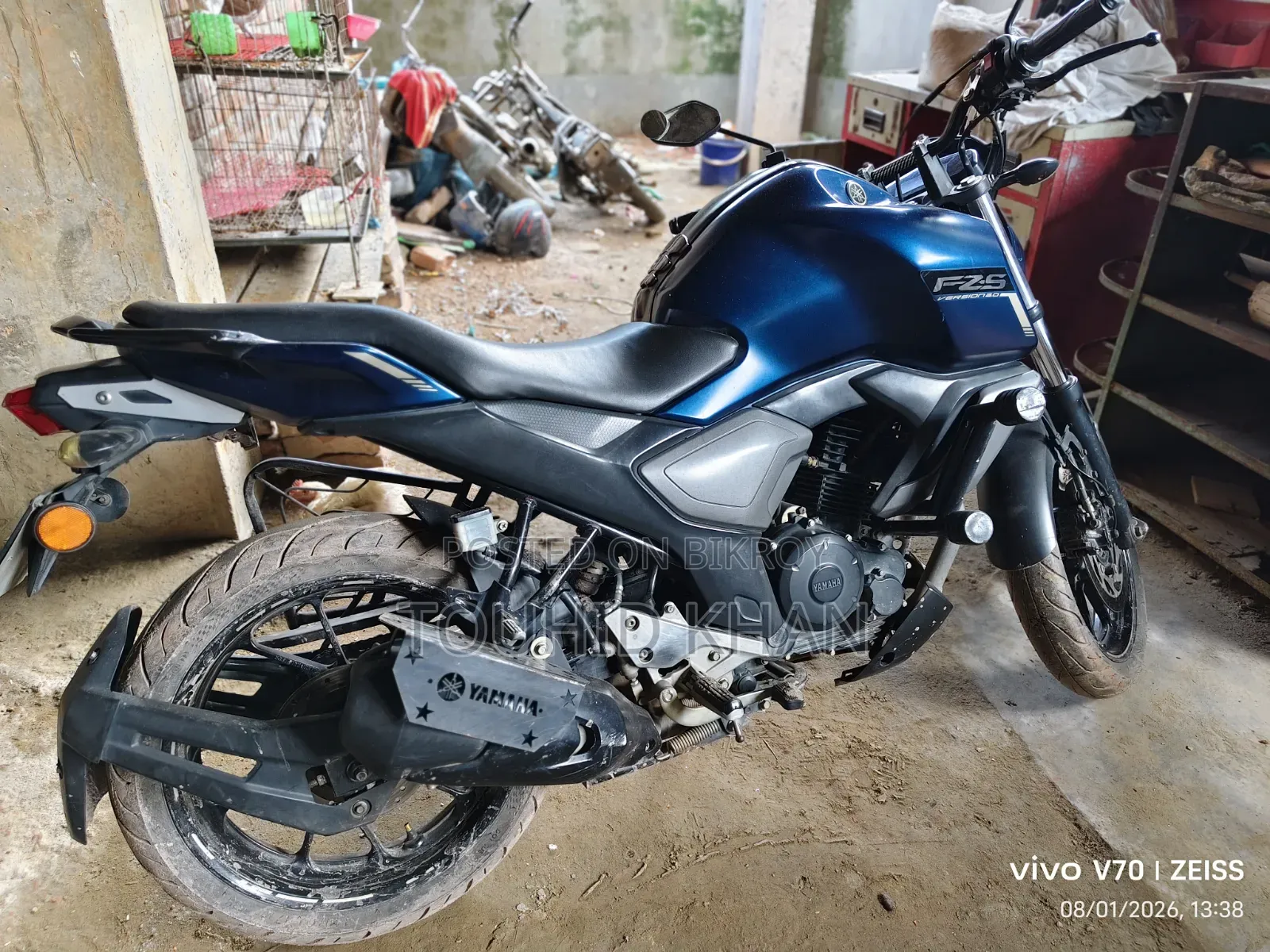 Yamaha FZS V3 2021 Blue
