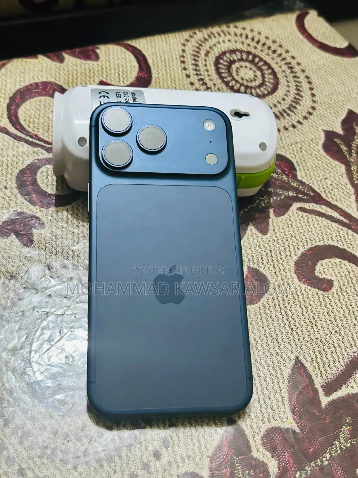 অ্যাপল আইফোন ১৭ প্রো ম্যাক্স ১ টিবি ব্লু