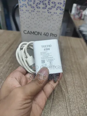 টেকনো ক্যামন ৪০ প্রো অরিজিনাল চার্জার