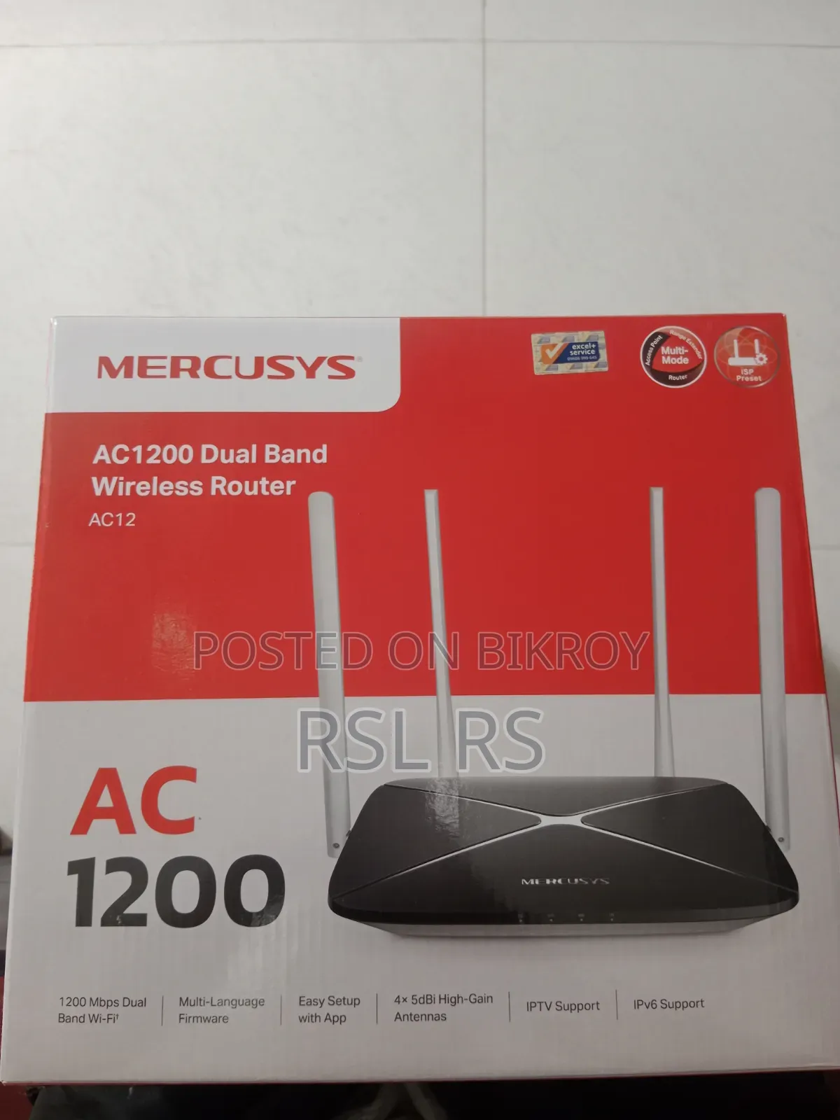 Mercusys Router AC1200 Dual Band