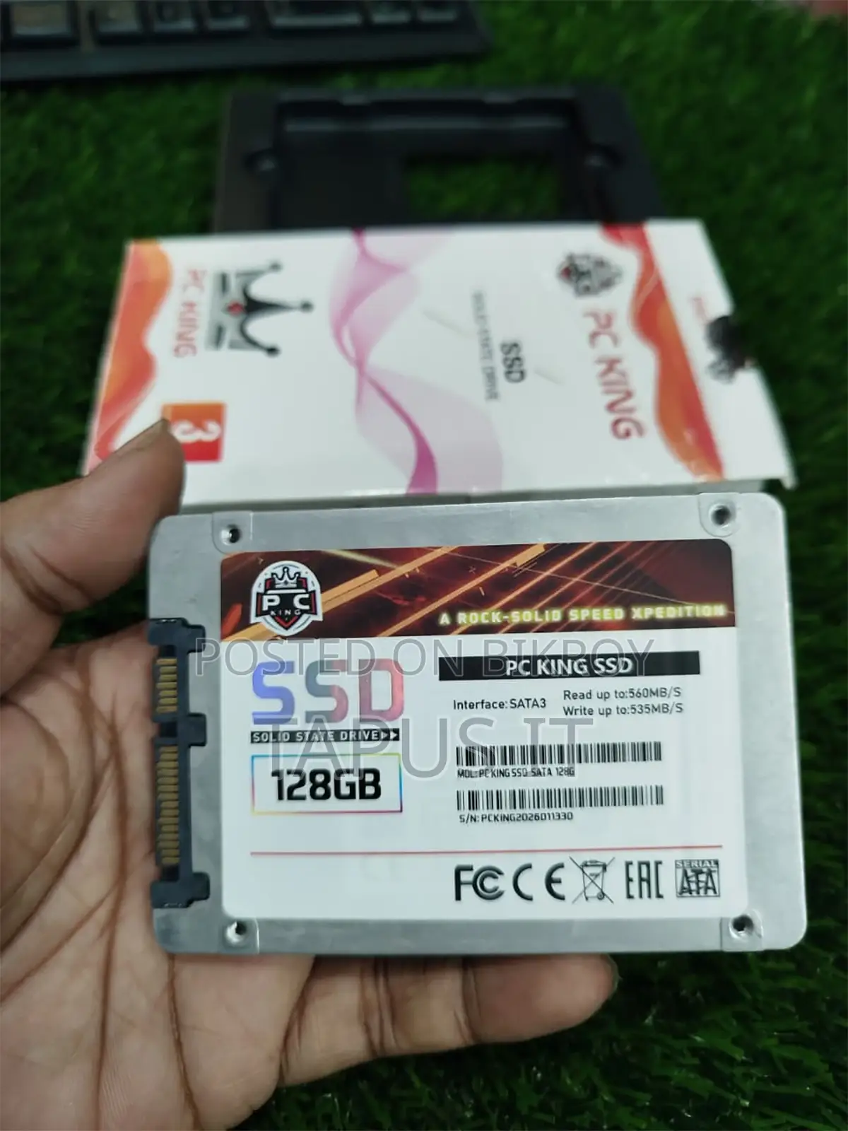 SSD 128GB Sata PC King 3Years Warranty