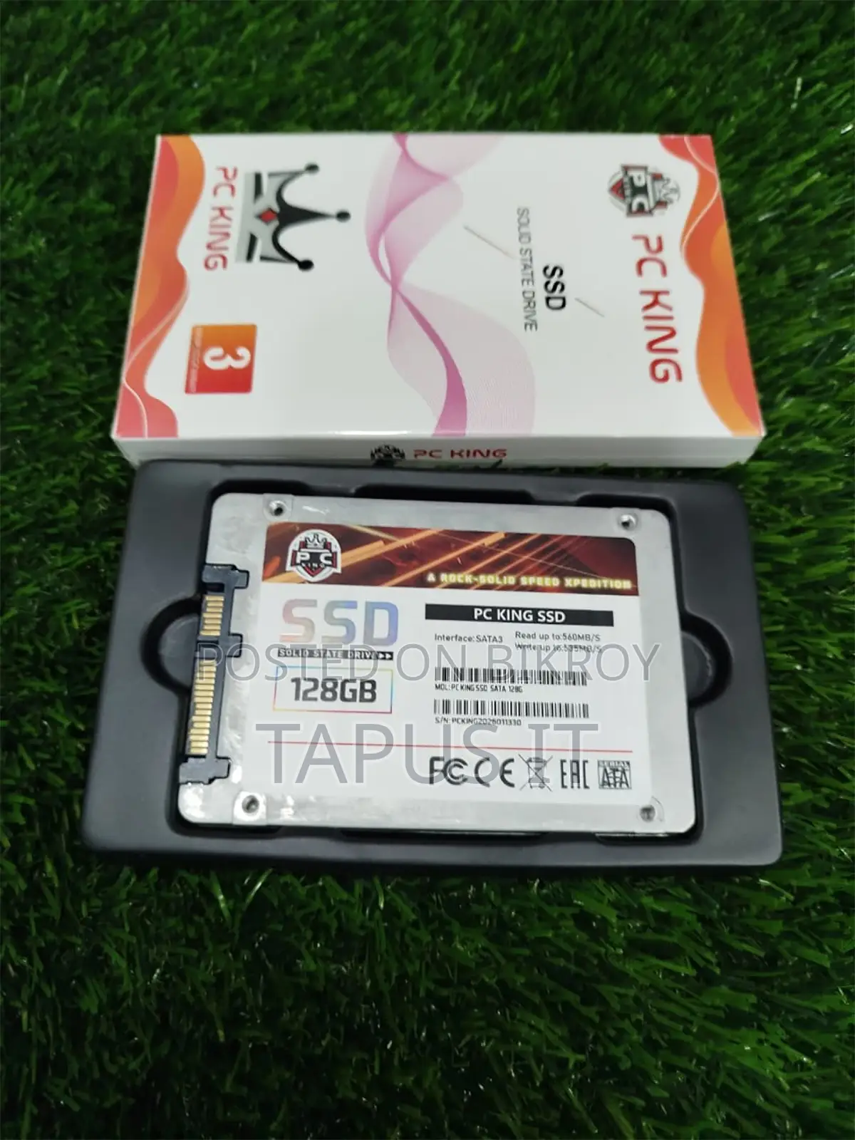 SSD 128GB Sata PC King 3Years Warranty