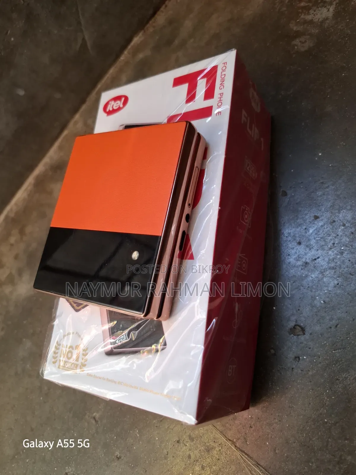 Itel Flip 1 8 GB Orange