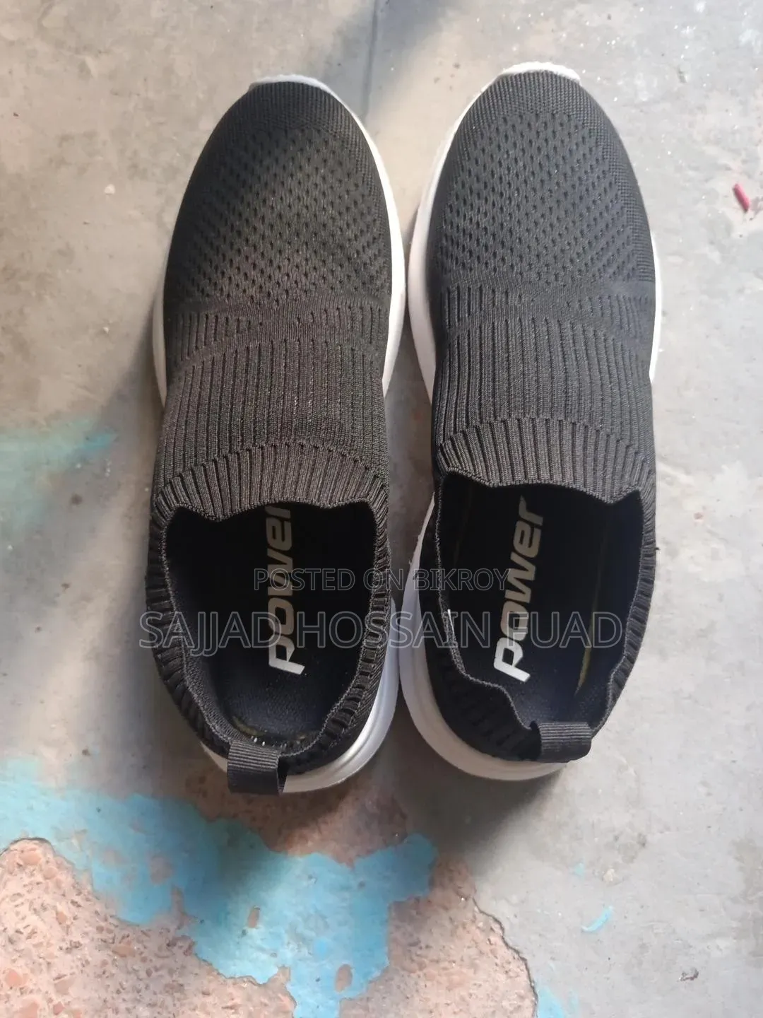 Power Black Casual Shoes – Good Condition
