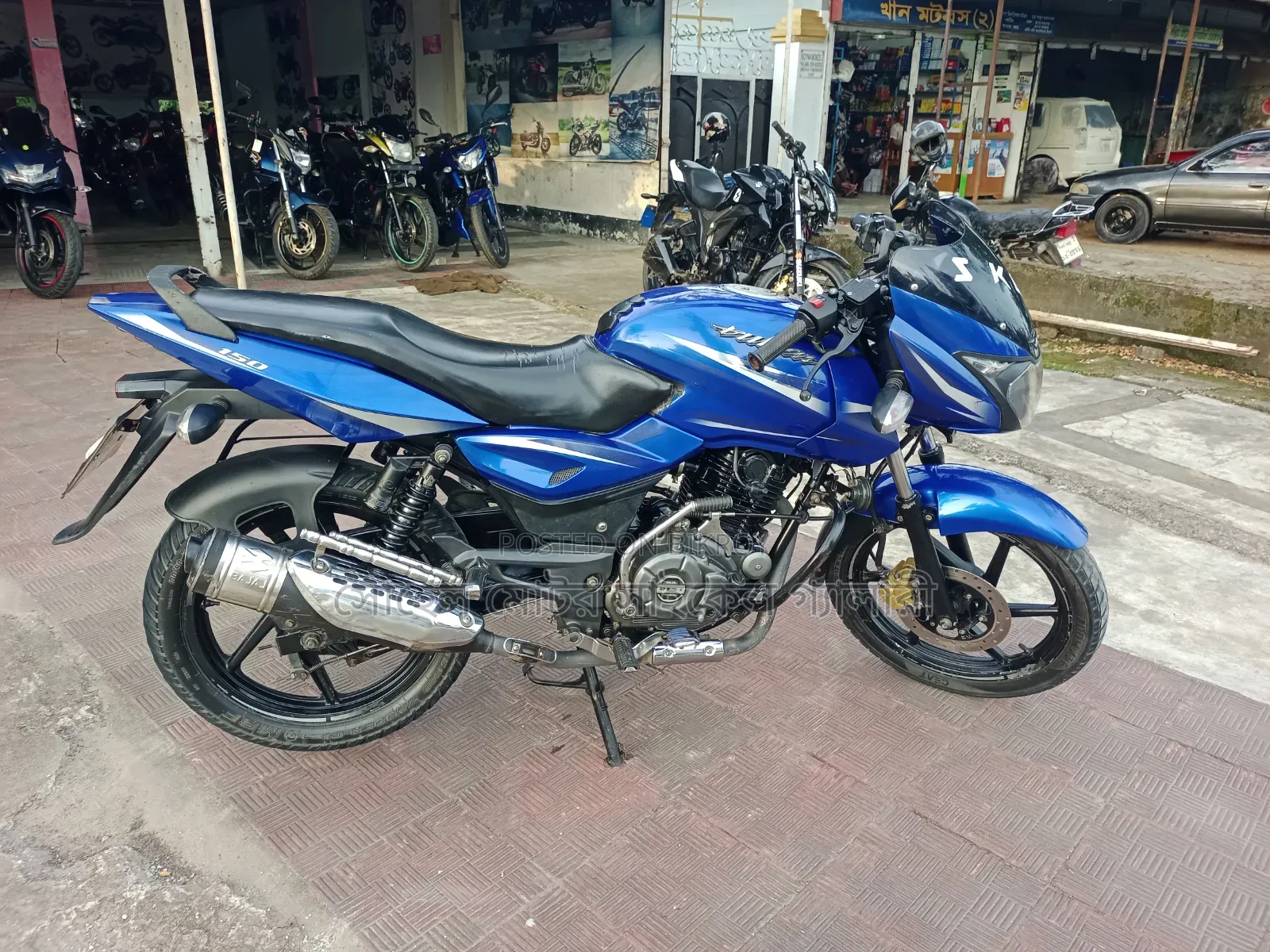 বাজাজ পালসার ১৫০ ২০১৮ নীল