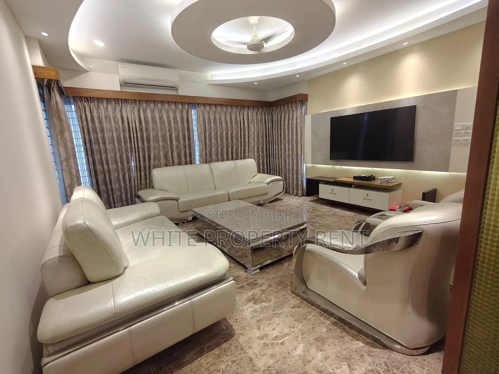 Furnished 4-bedroom Apartment in White Property, Gulshan for Rent
