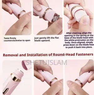 Double Headed Epilator Trimmer