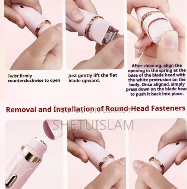 Double Headed Epilator Trimmer