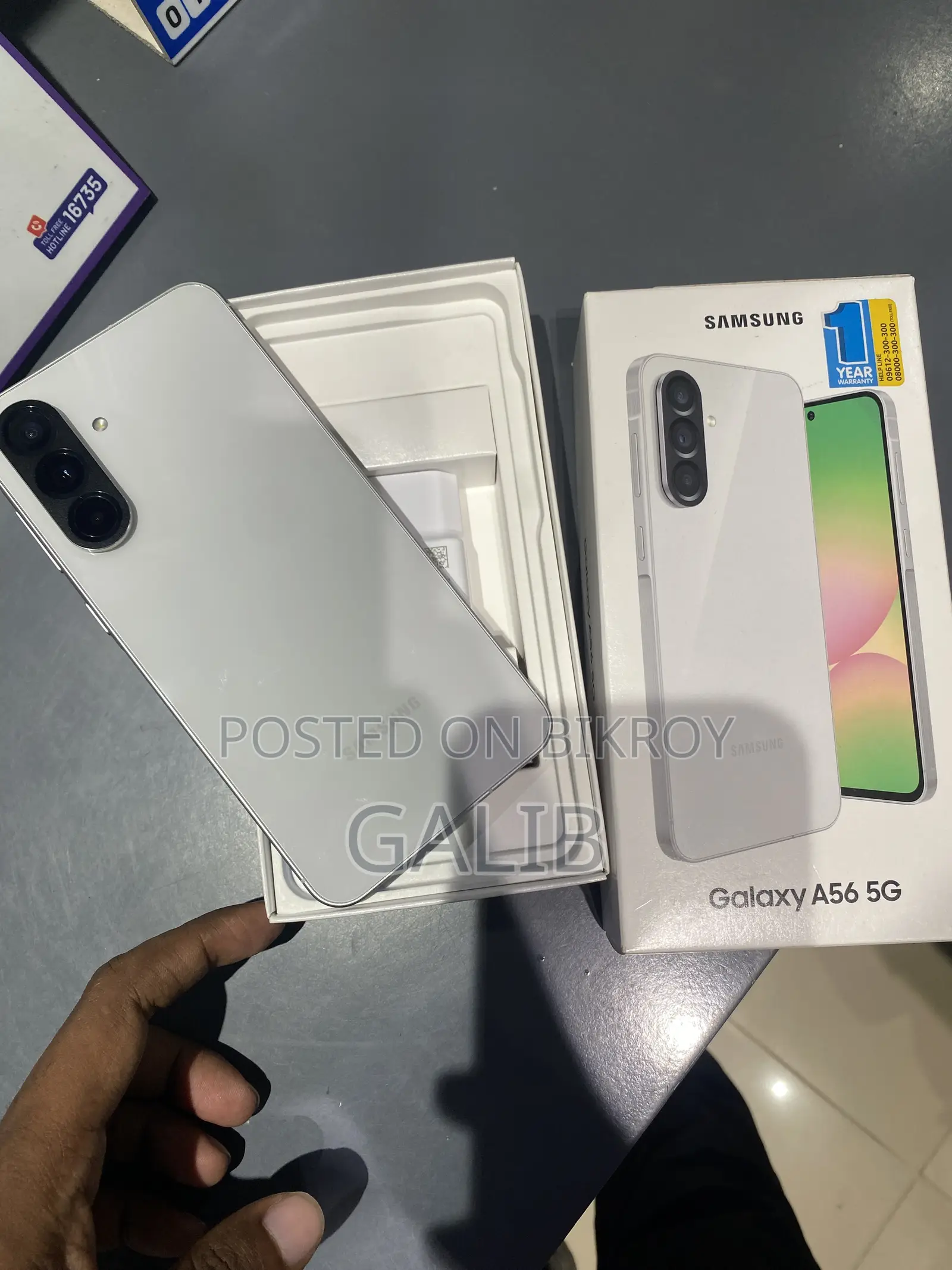 New Samsung Galaxy A56 256 GB White
