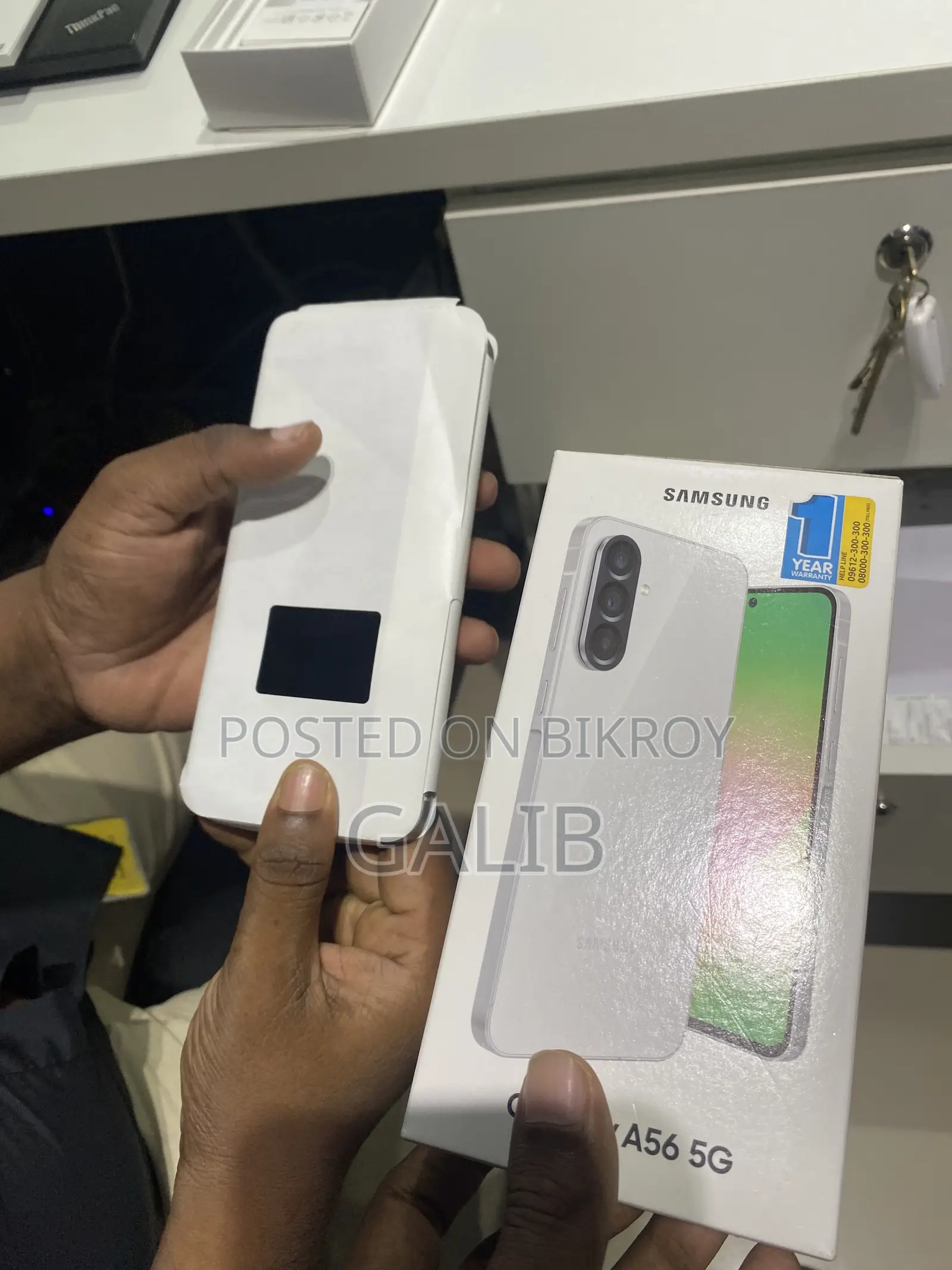 New Samsung Galaxy A56 256 GB White