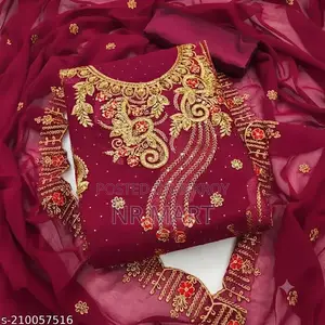 Georgette Embroidery Four Piece – Budget Friendly Collection