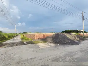 24 Katha ,North South West, 3 Side Corner Plot Sell , I-Extension