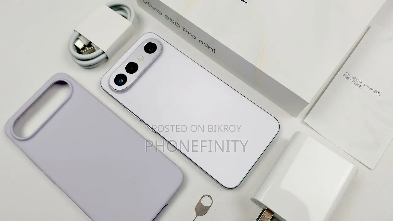 নতুন ভিভো এস৫০ প্রো মিনি ২৫৬ জিবি হোয়াইট