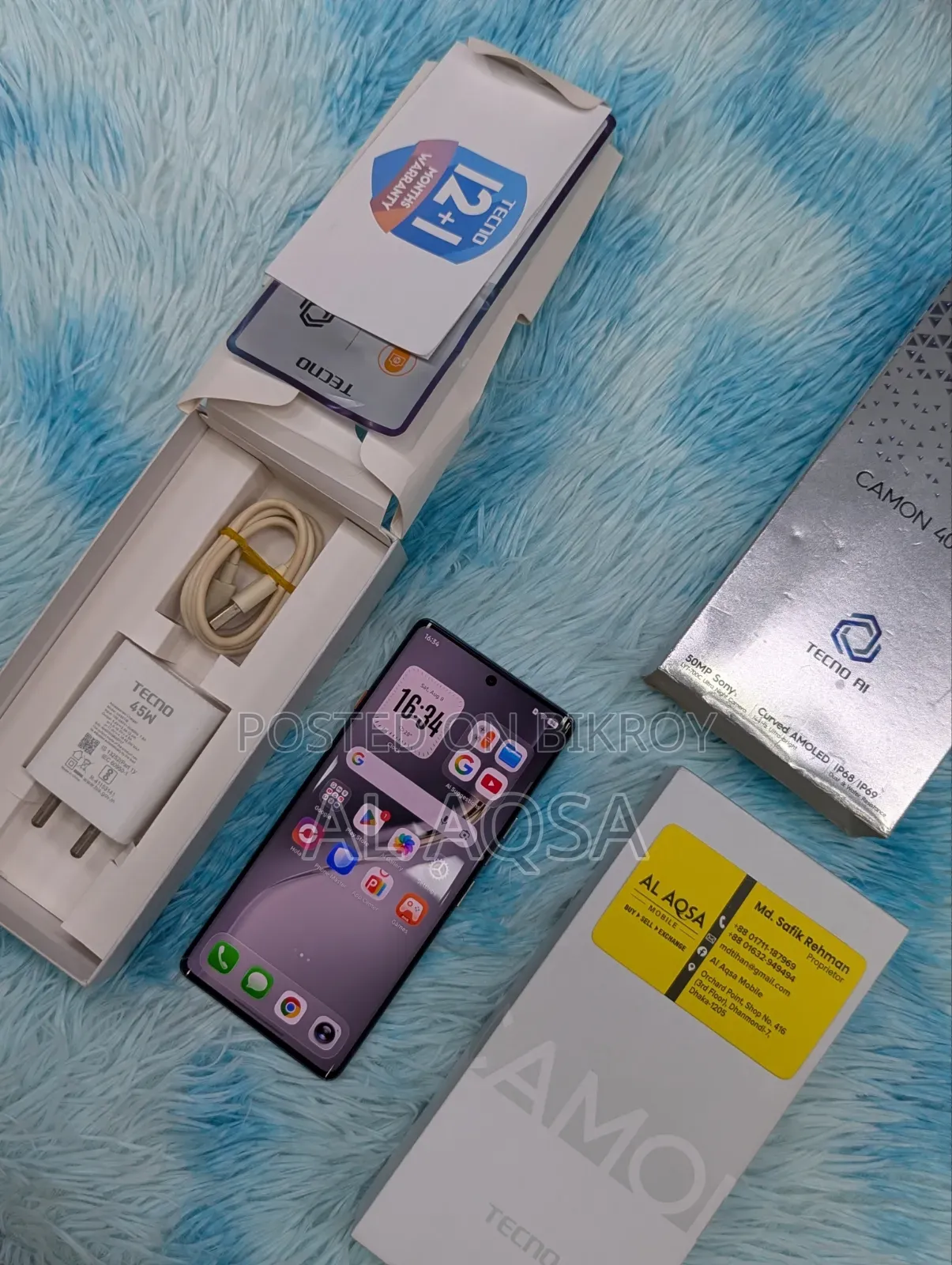 Tecno Camon 40 Pro 4G 256 GB