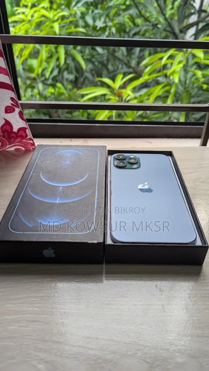 অ্যাপল আইফোন ১২ প্রো ম্যাক্স ১২৮ জিবি ব্লু