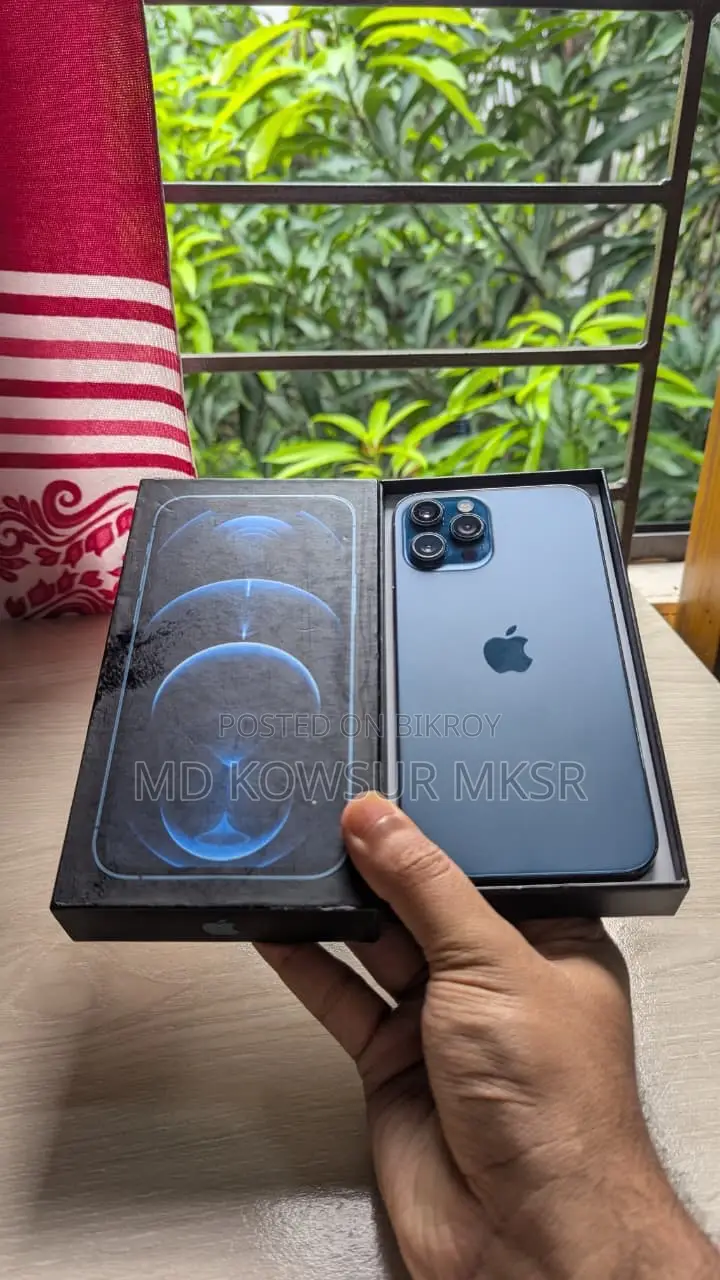 অ্যাপল আইফোন ১২ প্রো ম্যাক্স ১২৮ জিবি ব্লু