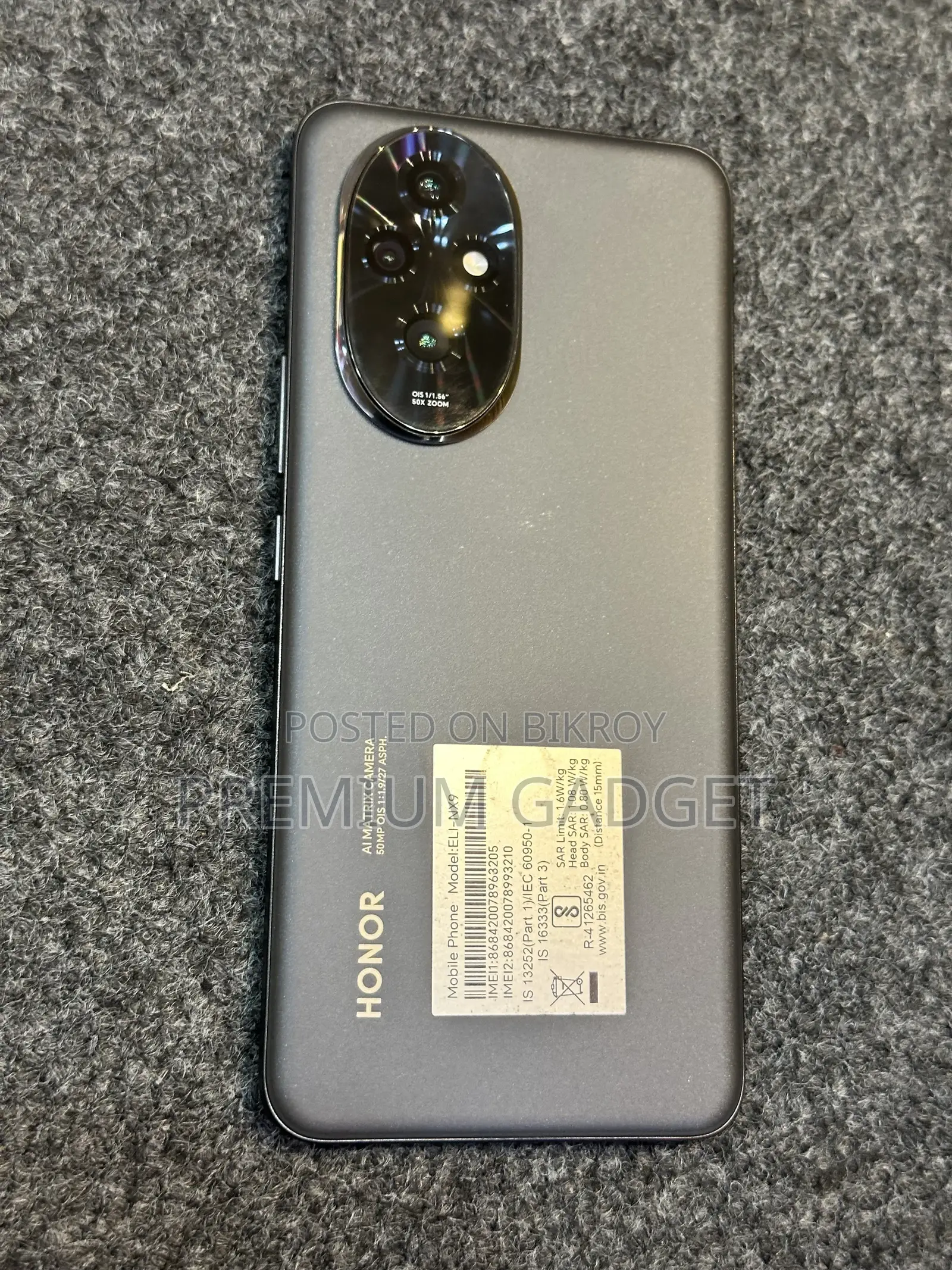 Honor 200 256 GB Black