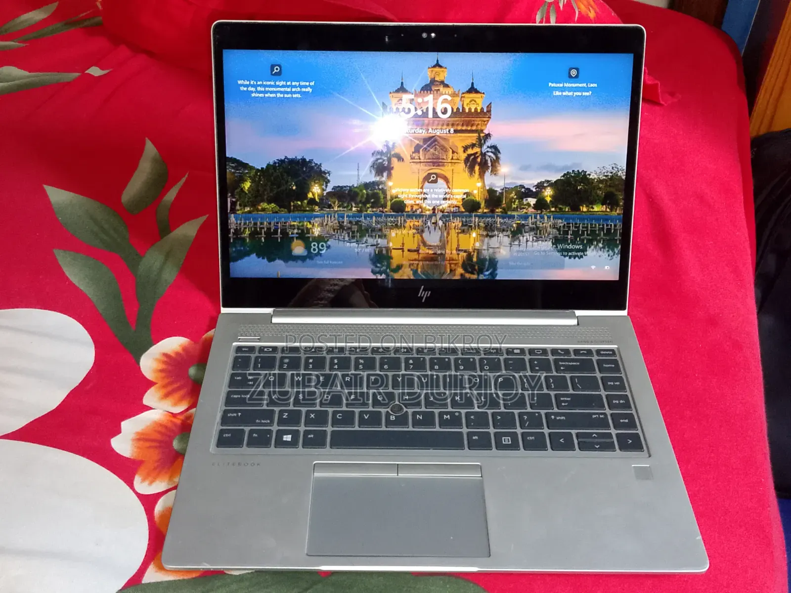 ল্যাপটপ HP EliteBook 840 G6 16GB Intel Core I5 SSD 256GB