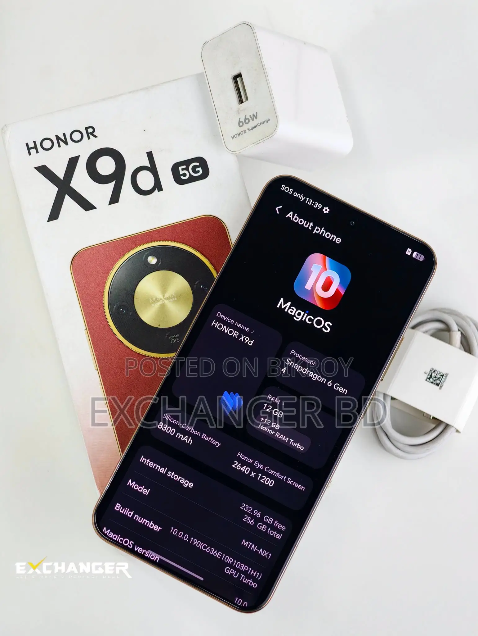 Honor X9d 256 GB Purple