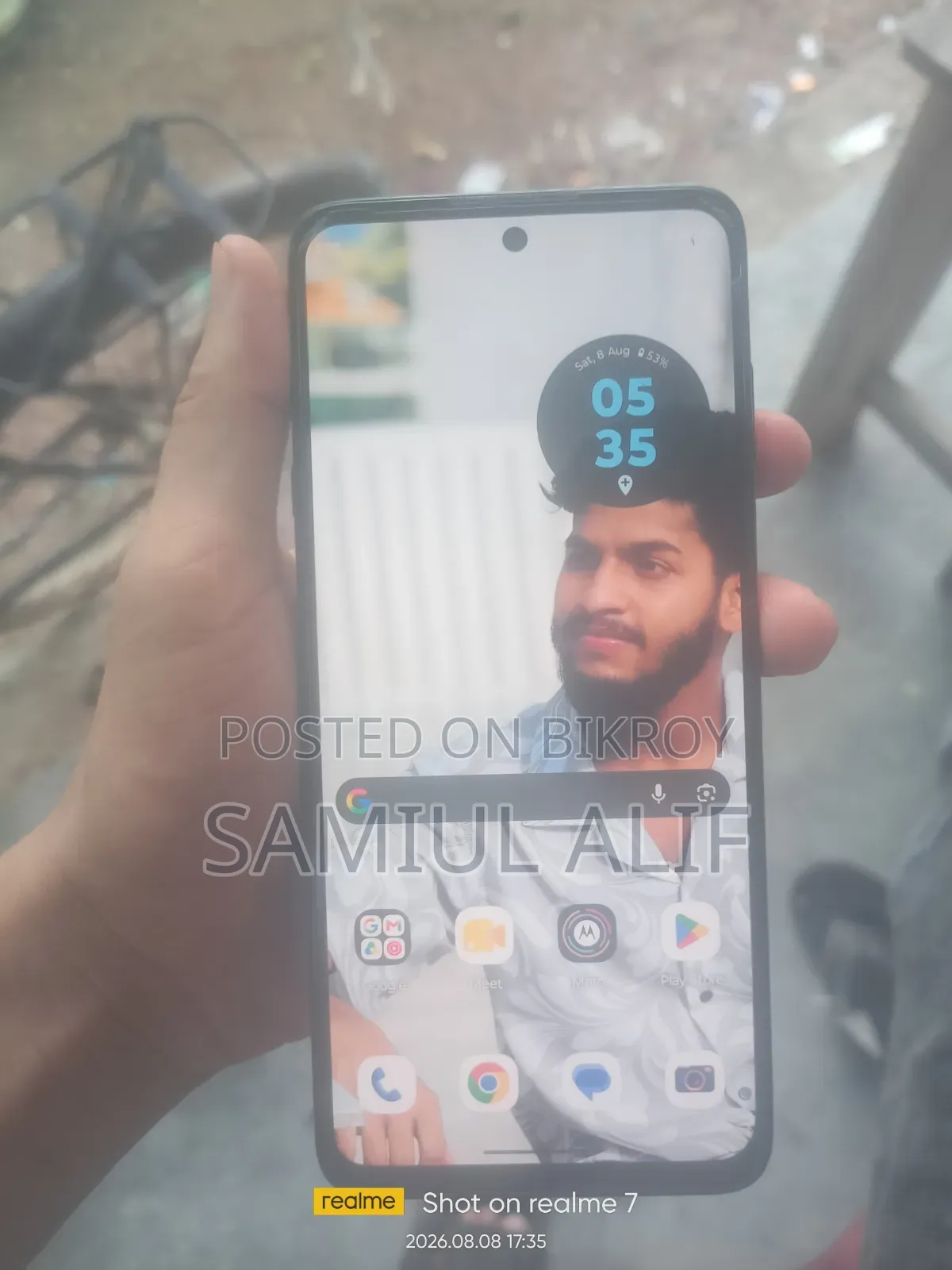 মোটোরোলা এজ ২০ ফিউশন ১২৮ জিবি ব্লু