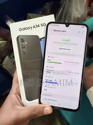 স্যামসাং গ্যালাক্সি এ৩৪ ৫জি ১২৮ জিবি নীল