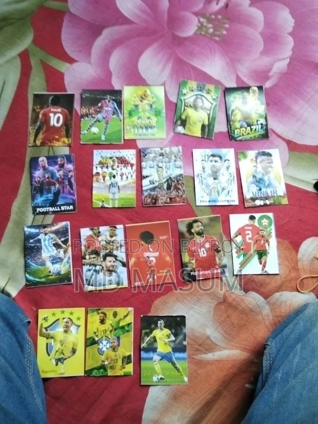 নারুটো এবং ফুটবল কার্ড ১০০০ টাকা