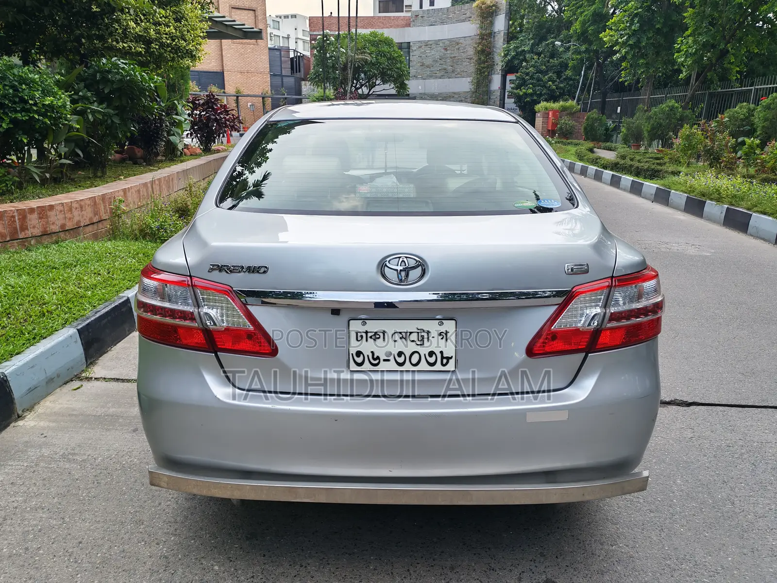 টয়োটা প্রমিও ১.৫ এফডব্লিউডি ২০১৬ রূপালী