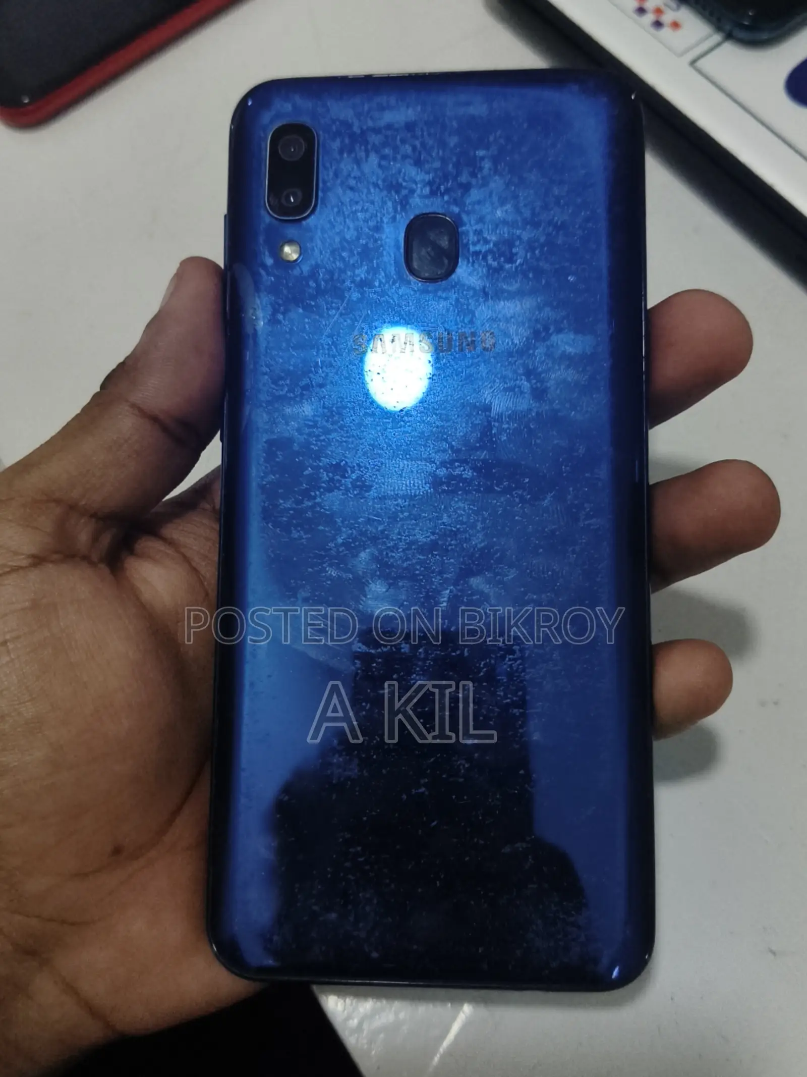 স্যামসাং গ্যালাক্সি এ২০ ৩২ জিবি নীল