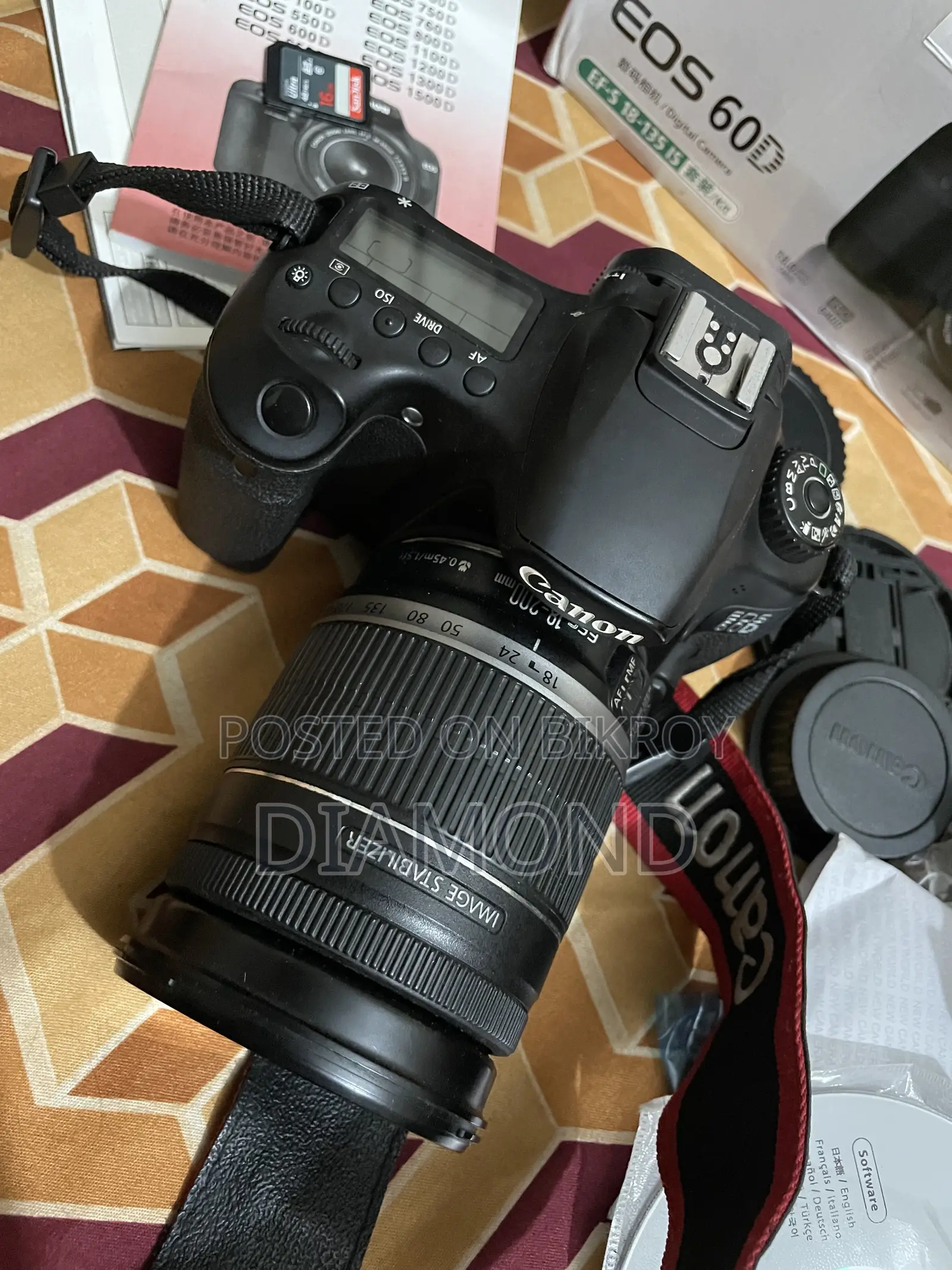 Canon 60D + Canon 18-200mm Zoom Lens