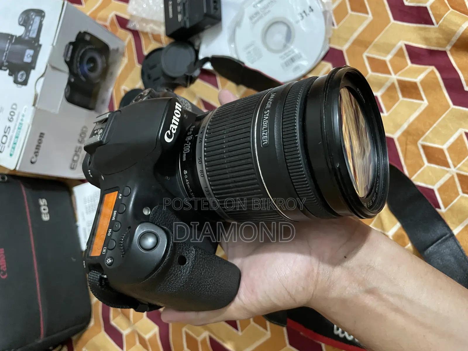 Canon 60D + Canon 18-200mm Zoom Lens