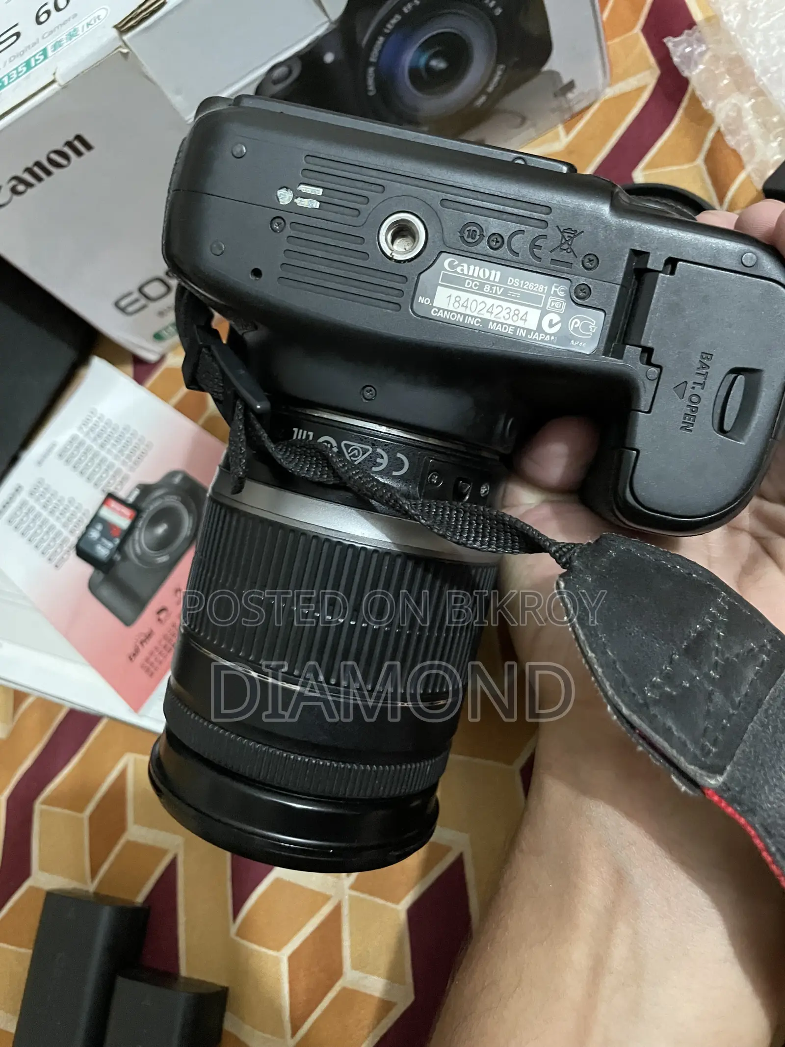 Canon 60D + Canon 18-200mm Zoom Lens