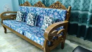 Original Teak Wood Sofa