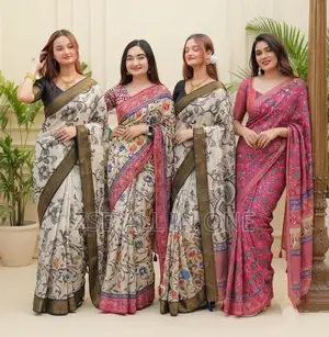 Premium Hybrid Half Cotton Saree