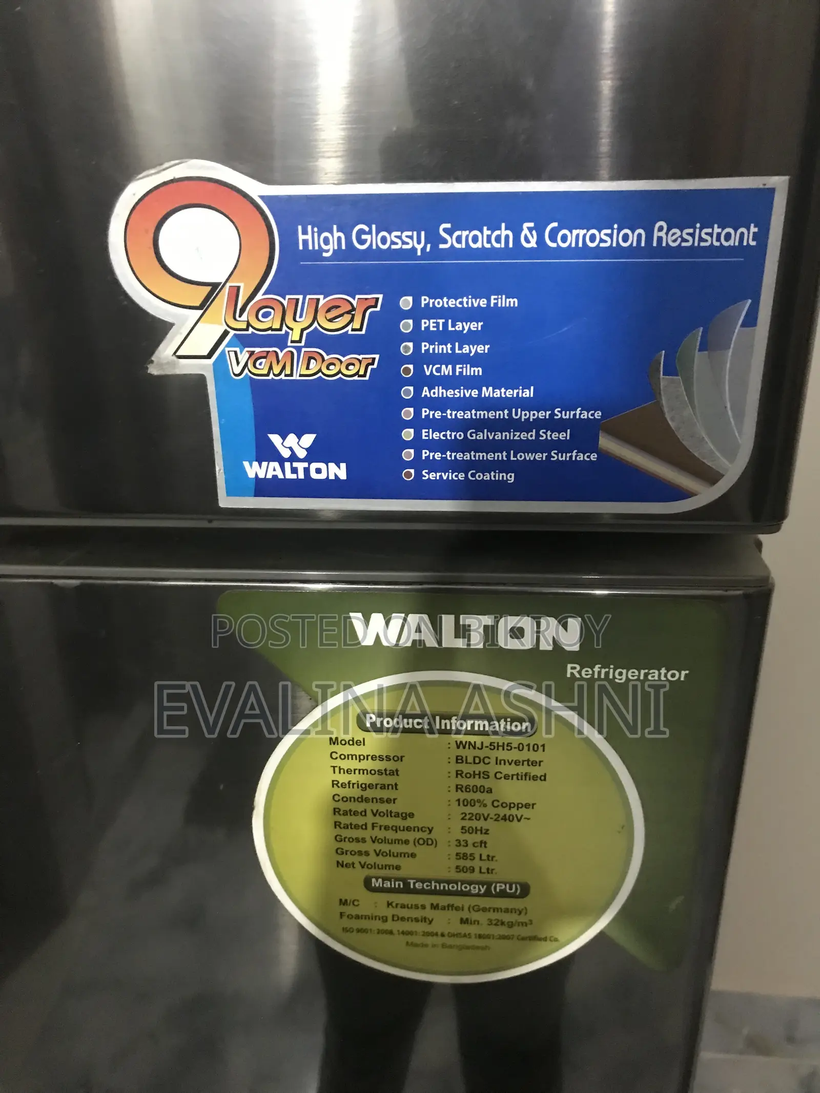 Walton 460 Litre Non-Frost Inverter Refrigerator!