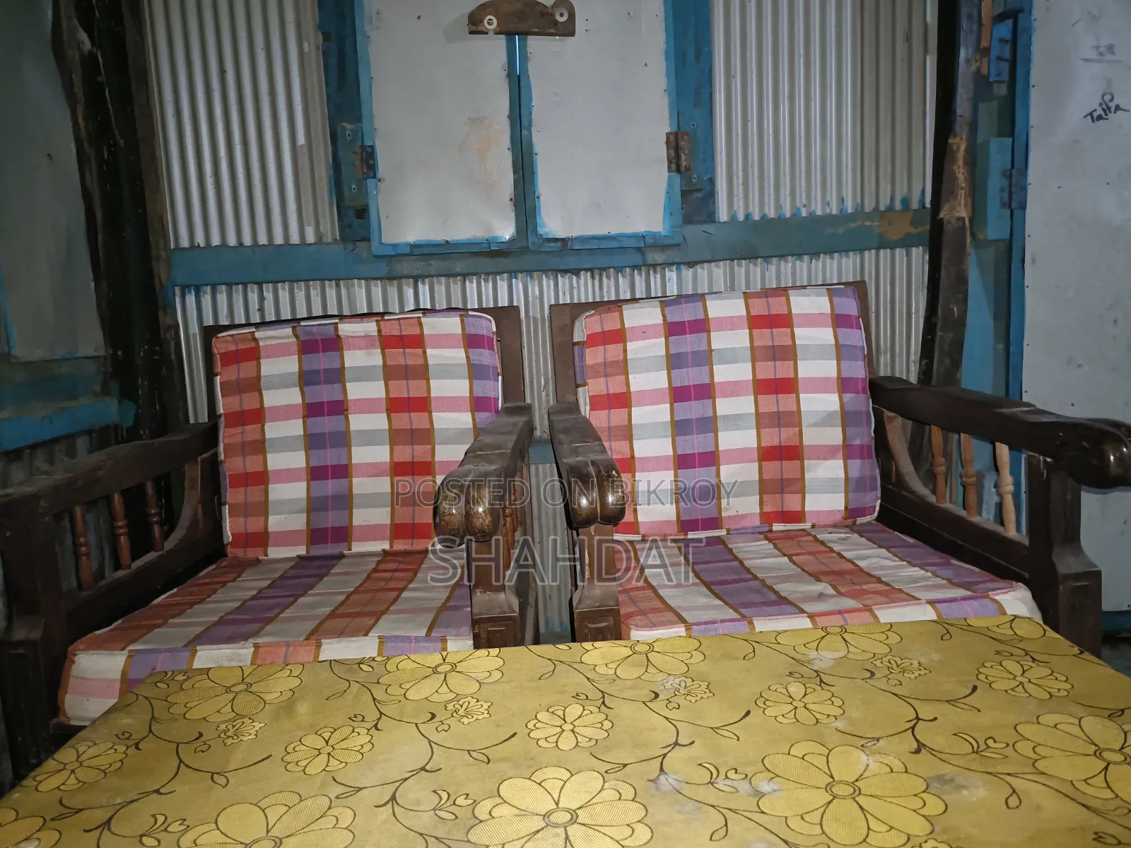 Teak Wood Sofa