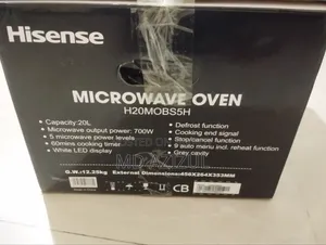Hisense H20MOBS5H 20L Microwave Oven – 700W | Brand New