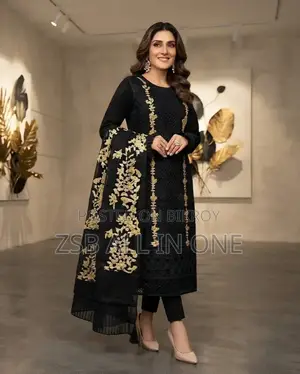 Georgette Designer Sequence Embroidery