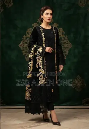 Georgette Designer Sequence Embroidery