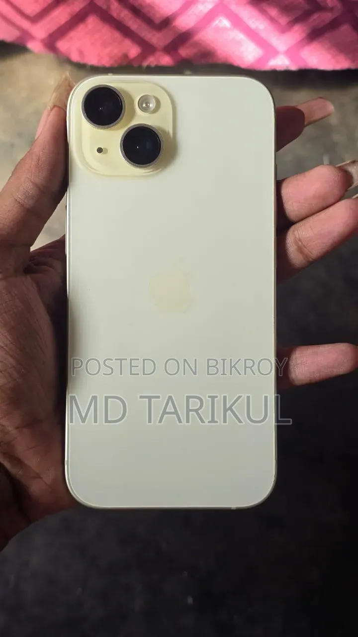 অ্যাপল আইফোন ১৫ ১২৮ জিবি হোয়াইট