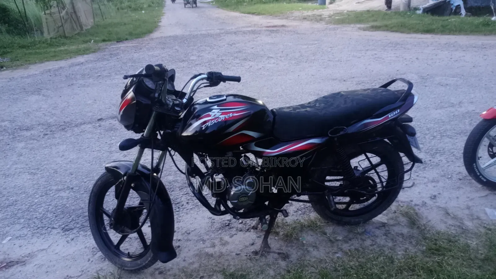 Bajaj Discover 100 2014 Black