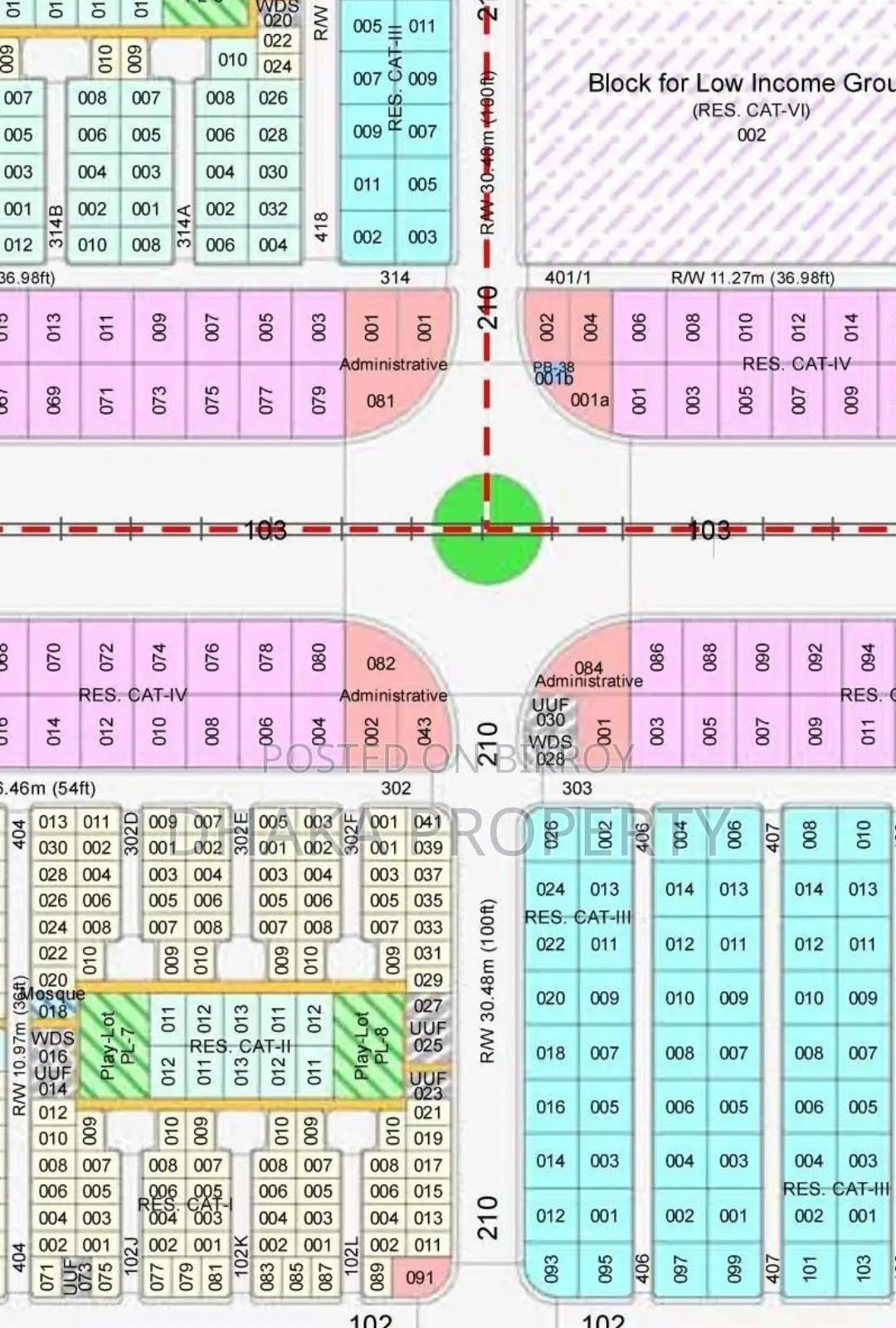 Nearby 300ft 3 Katha Land Facing East at Sector 2