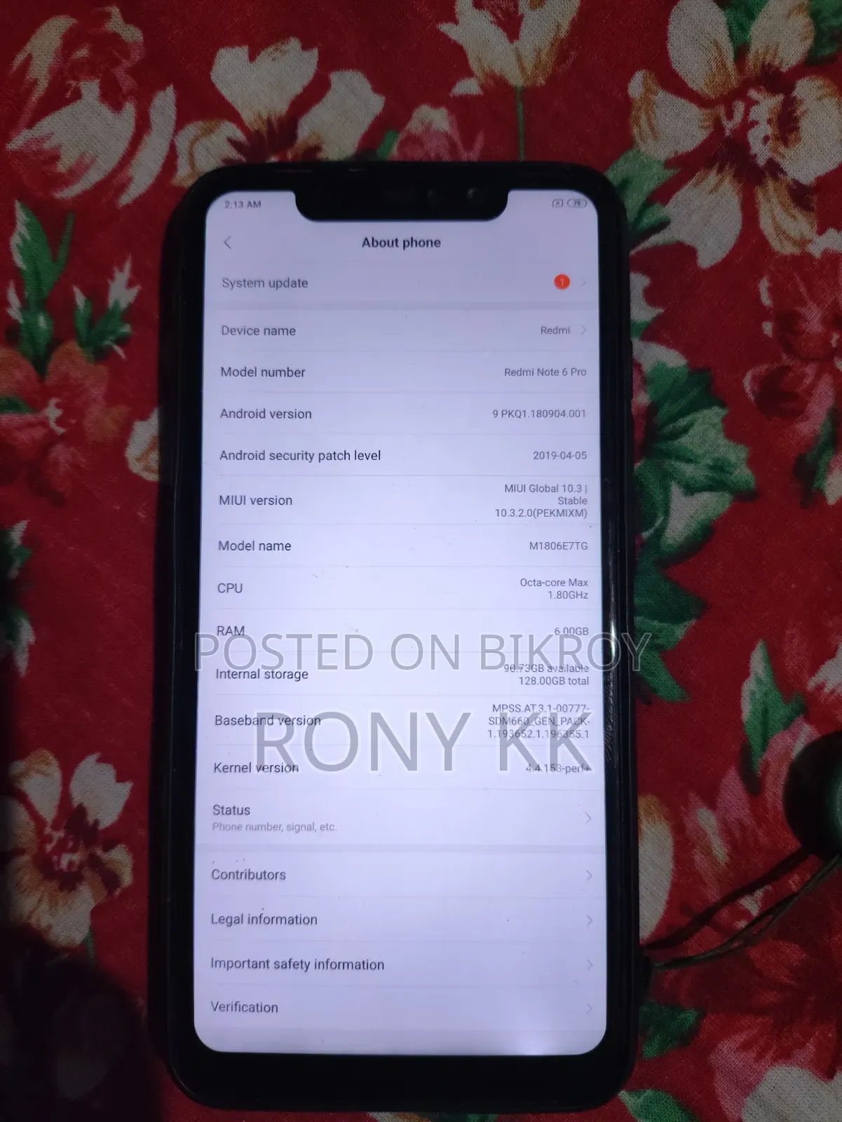 Realme 128 GB Black
