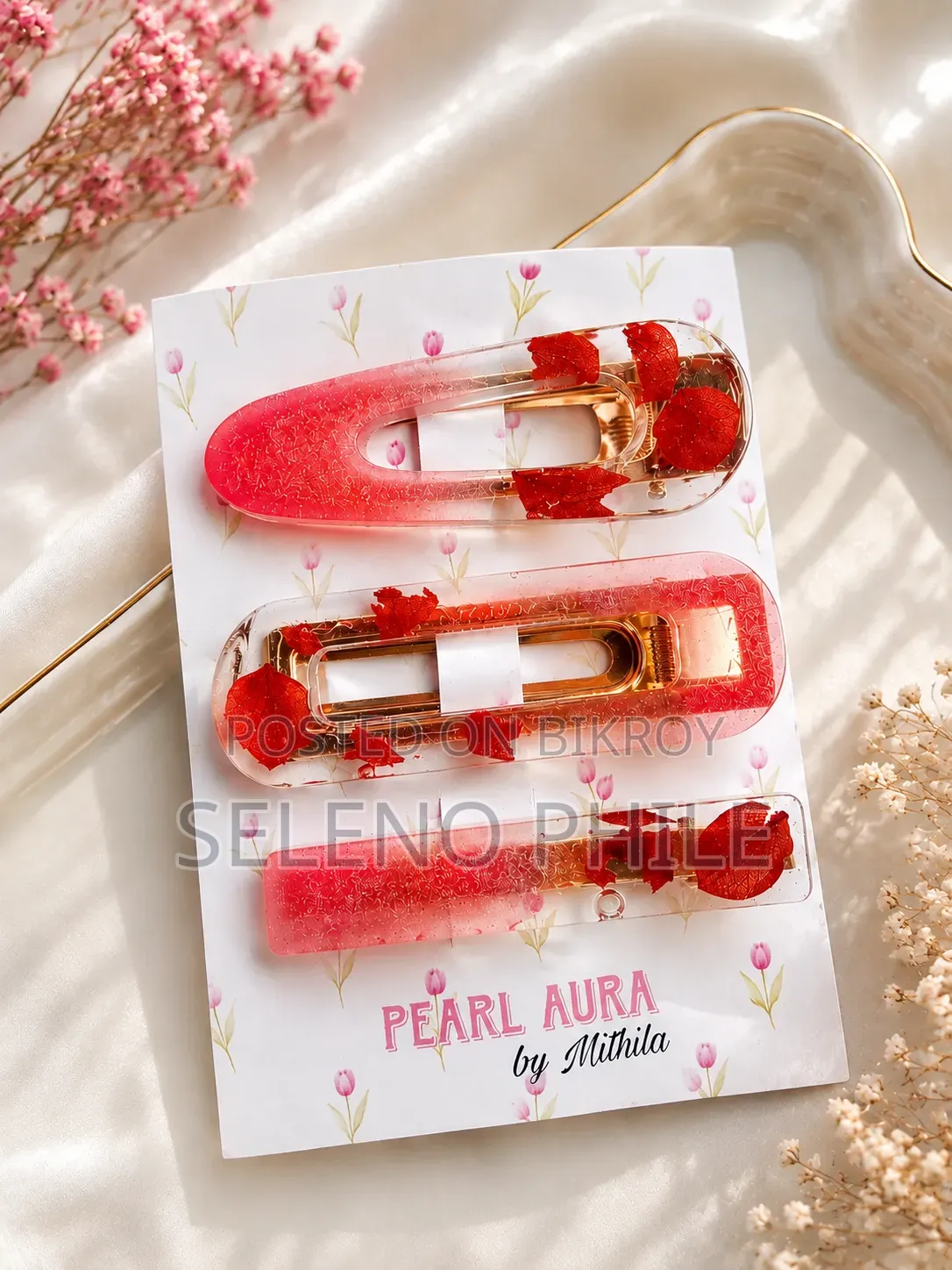 Handmade Resin Clips
