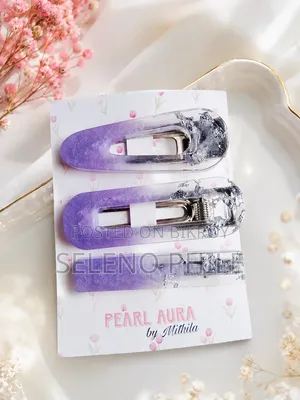 Handmade Resin Clips
