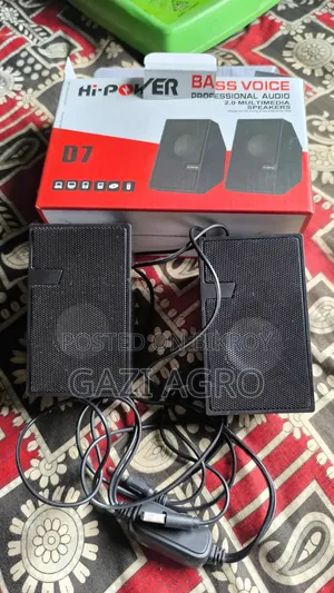 A D7 laptop speaker and an A4 Tech keyboard used for one month.