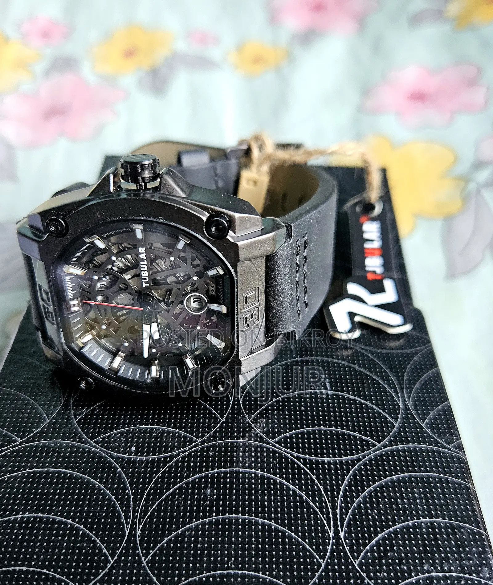 Tubular Men's Skeleton Watch