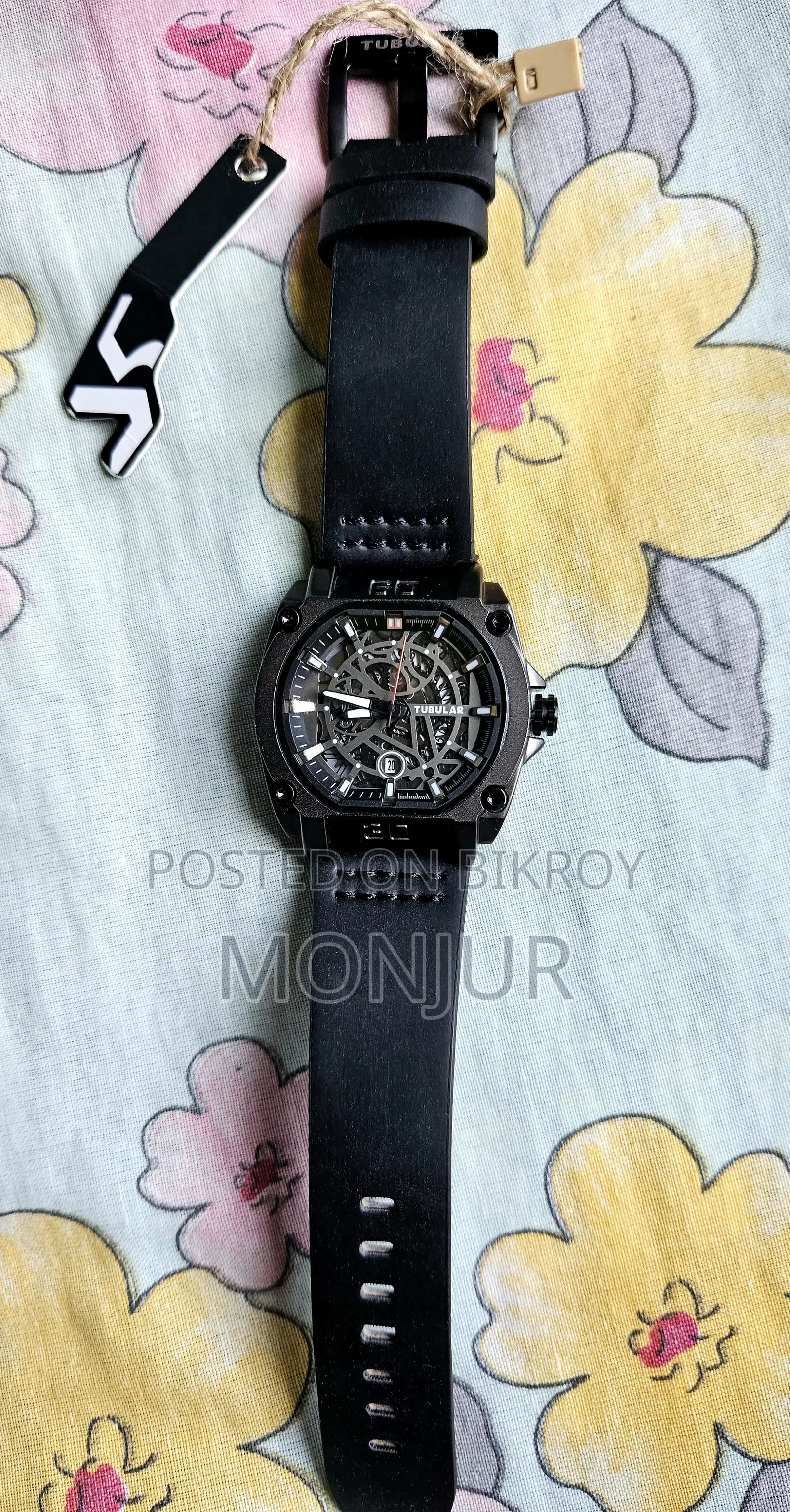 Tubular Men's Skeleton Watch